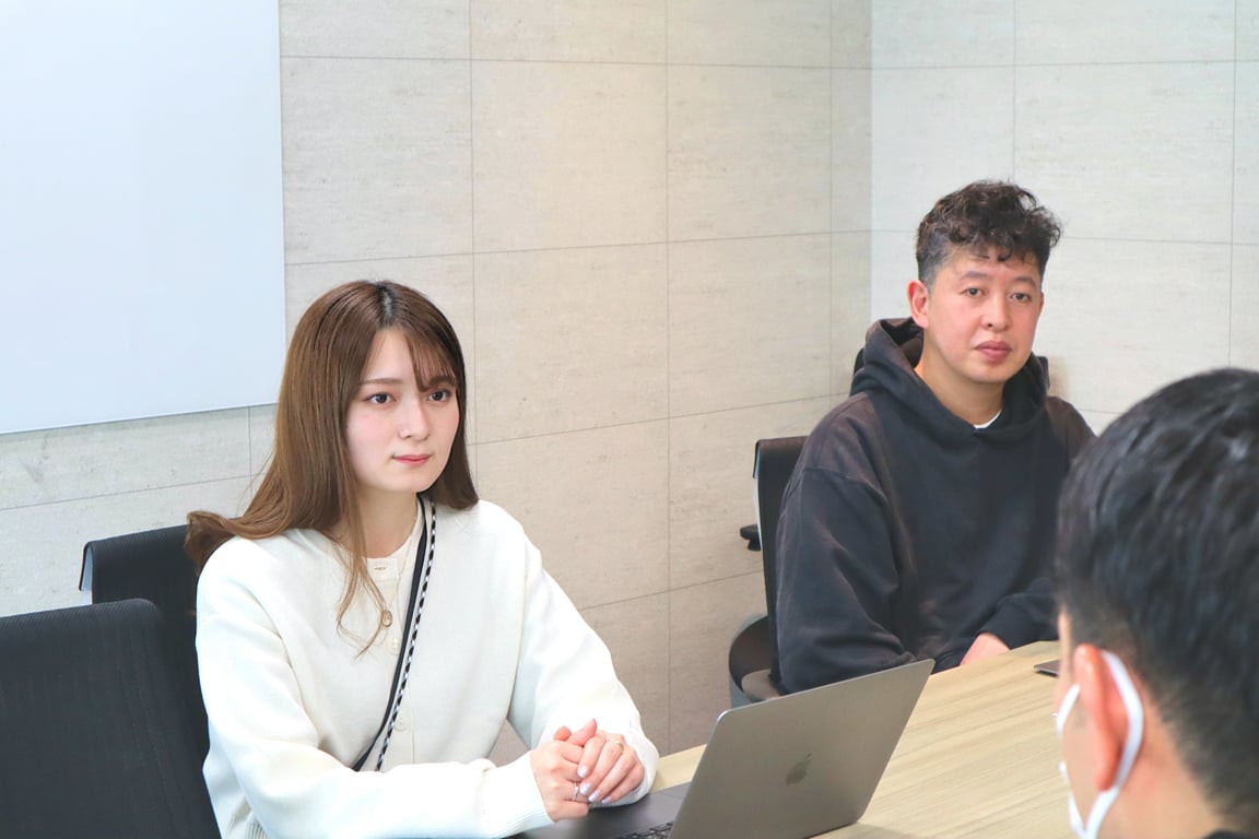 FLUX上野さんと小田切さん2