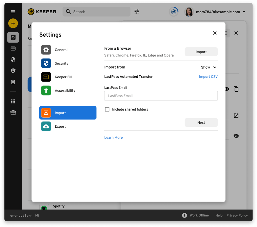 LastPassからの移行
