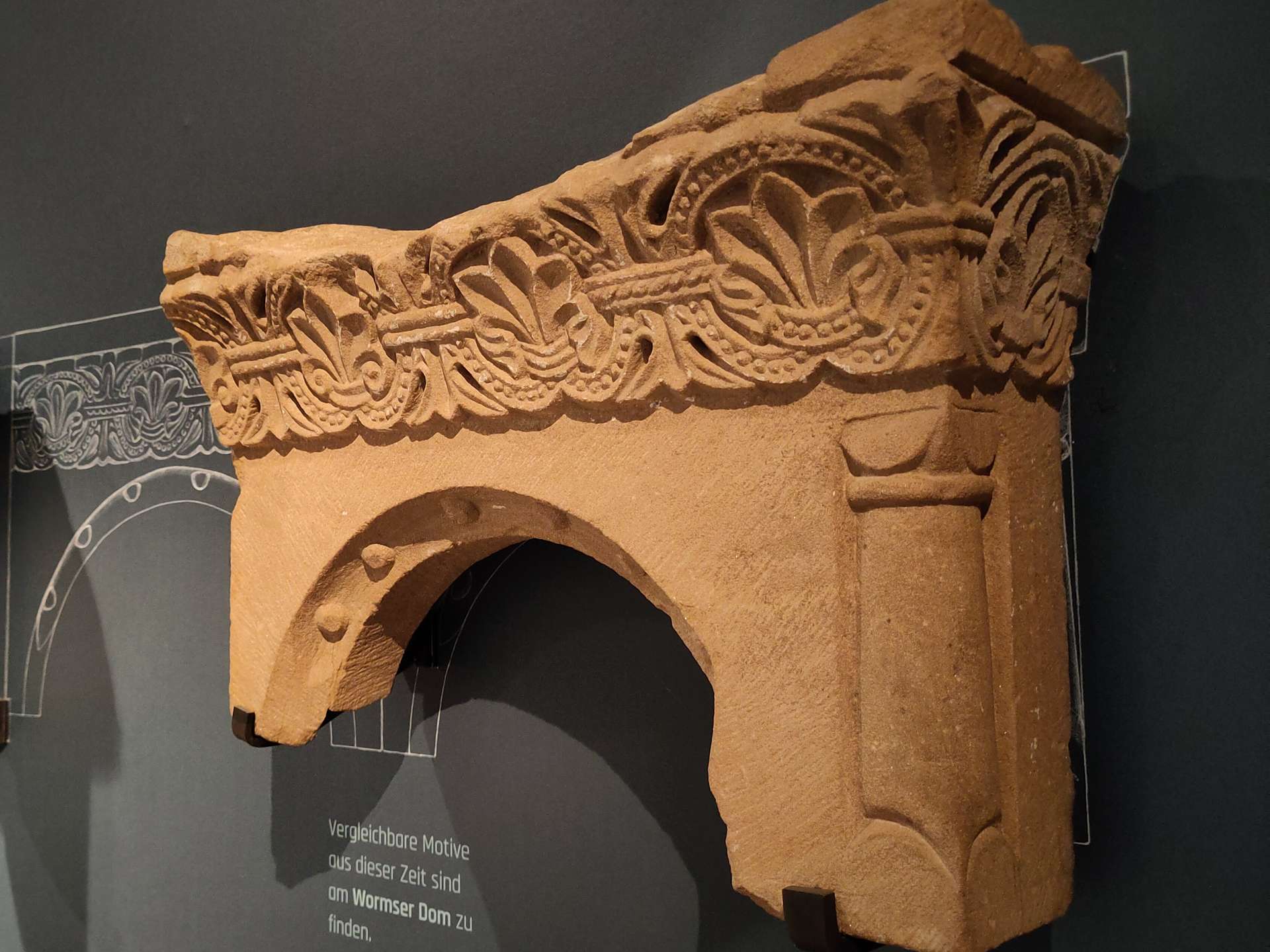 Fragment einer Chorschranke