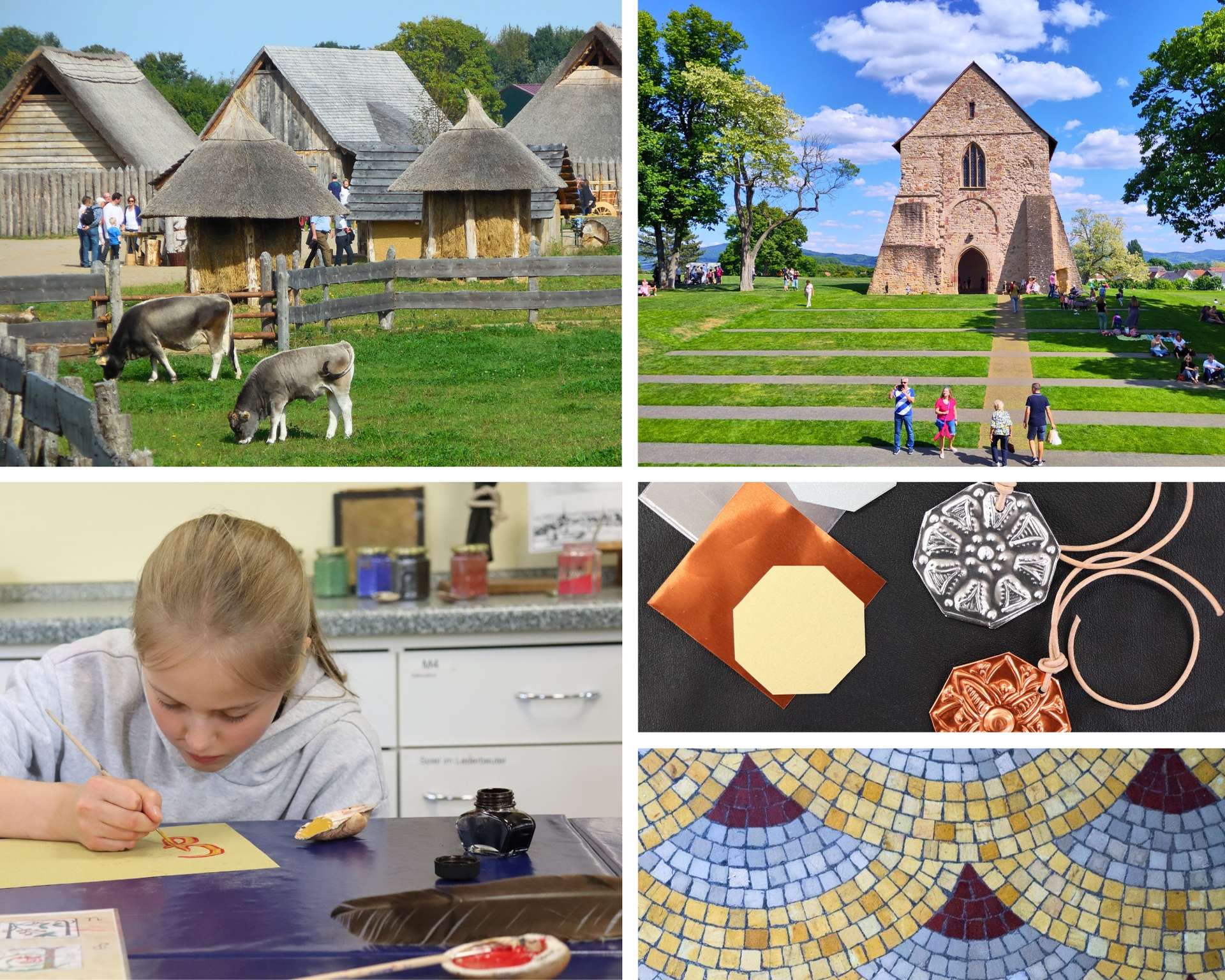 Impressionen der Orte und Aktionen unserer Mitmach-Nachmittage