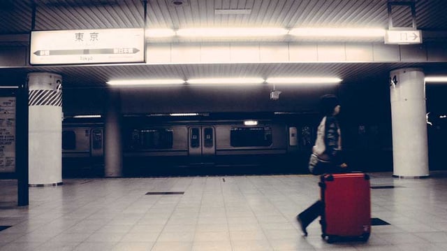 Traveling with Luggage in Japan