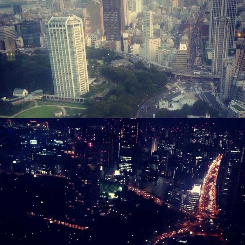 View from Tokyo Tower