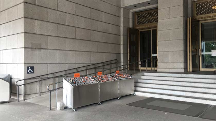 Slope at Tokyo National Museum