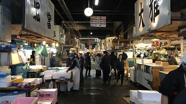 Tsukiji Fish Market - Wholeseller Market