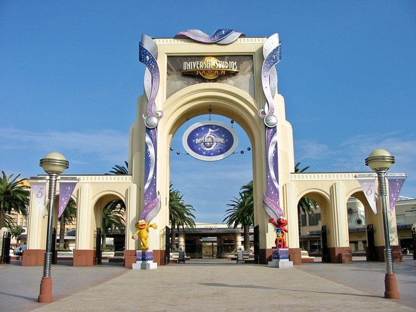 Universal Studios Japan entrance