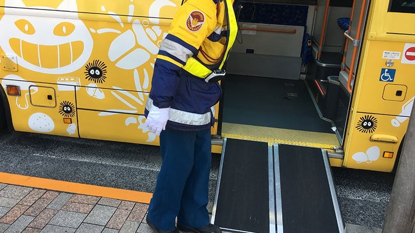 Bus to the Ghibli Museum