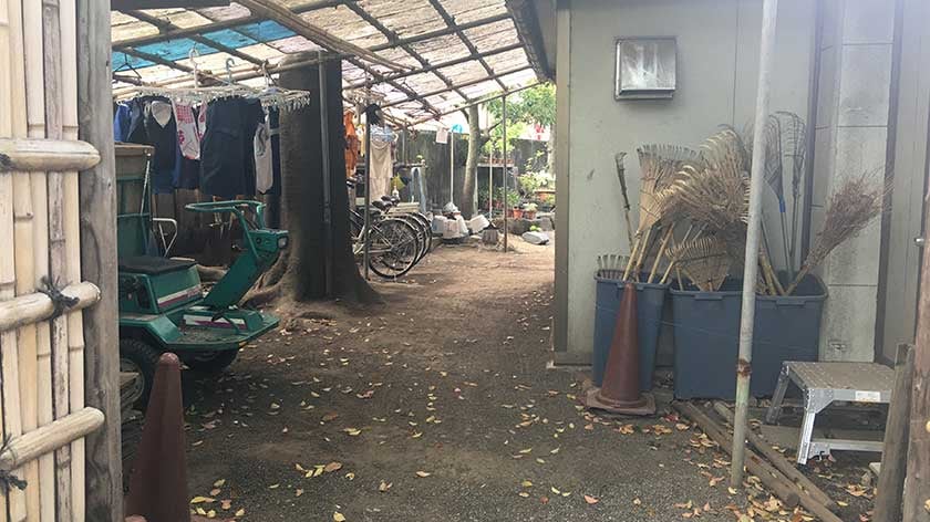 Side entrance to Kiyosumi Garden