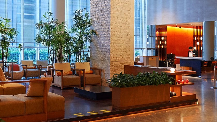 Hotel Sunroute Plaza Shinjuku Lobby