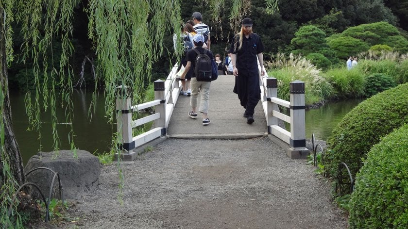 Japanese Garden area