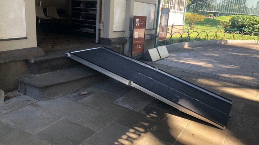 Ramp at Old Imperial Rest House