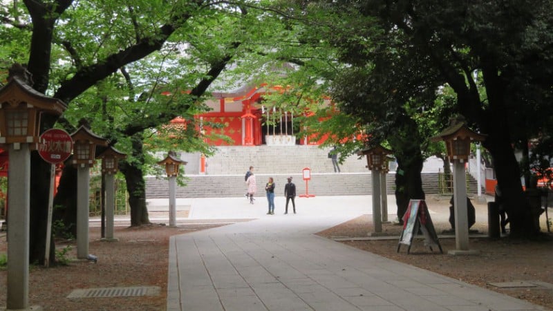 4156 hanazono shrine grounds
