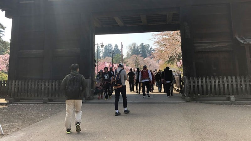 4171 hirosaki castle path