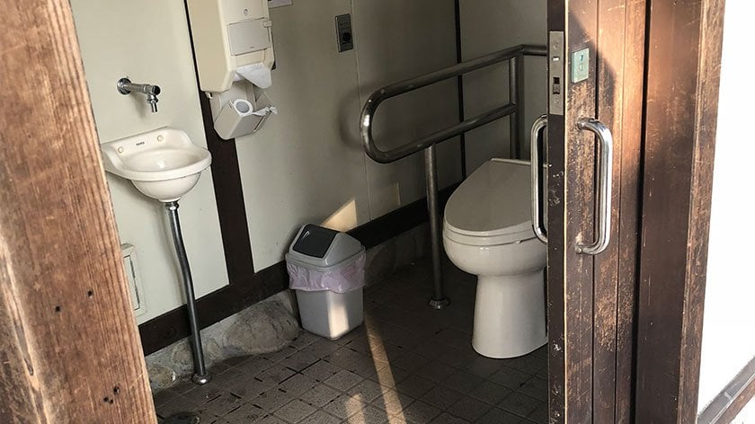 Hirosaki Castle toilet