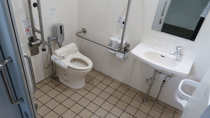 Accessible toilet at Nanzenji Temple