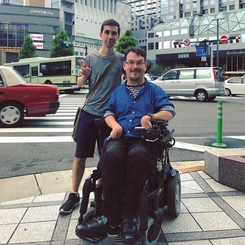 Terin and Josh in Kyoto