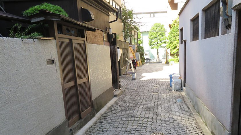 Bumpy Kagurazaka Street