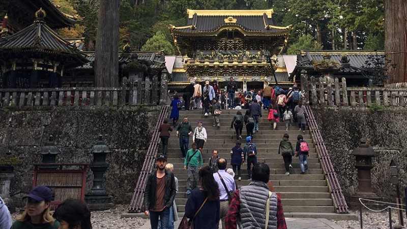4839 stairs to yomeimon at nikko toshogu shrine