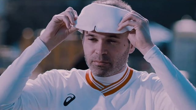 Iniesta playing Football 5-a-side