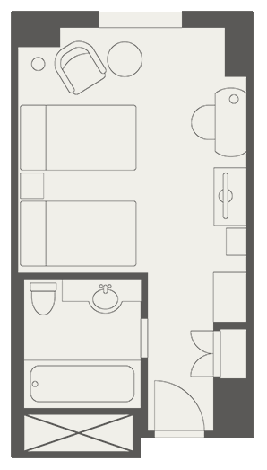 hotel east 21 tokyo layout 1