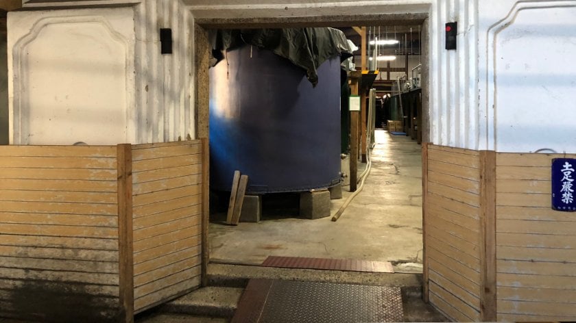 Azuma no Fumoto sake brewery