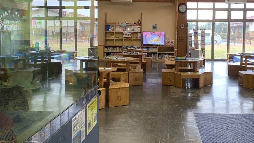 Rest chairs at Kanikkokan