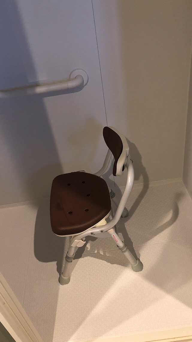 fujinokirameki showerchair