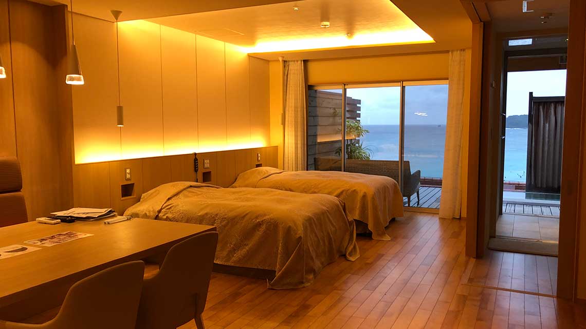 Shimoda Yamatokan accessible twin room