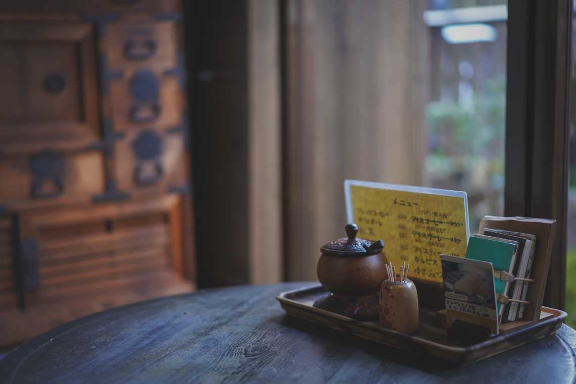 Tradional tea at Sabo Kokuya