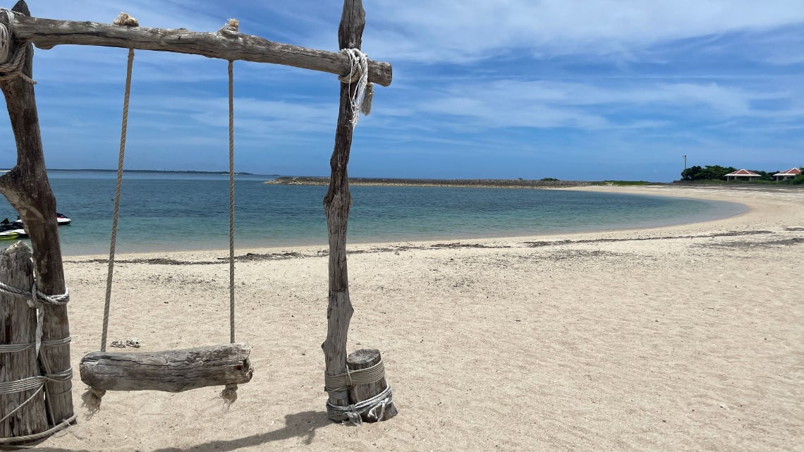 Swing on Azama Sun Sun Beach