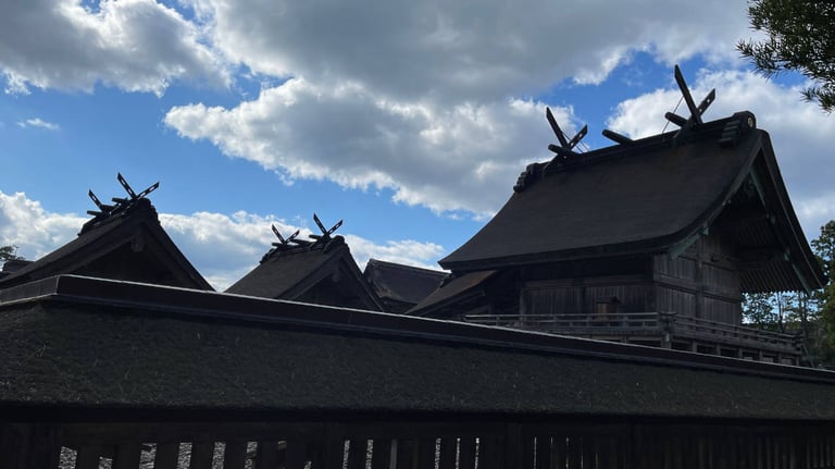 Buildings in inner shrine