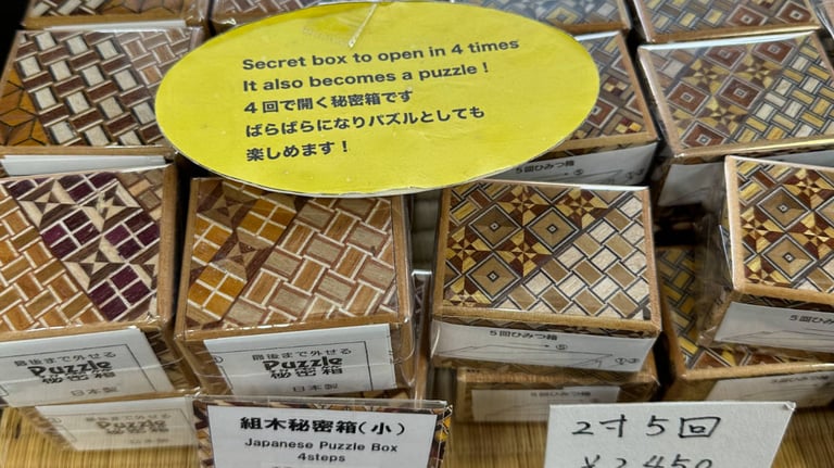 Karakuri boxes for sale