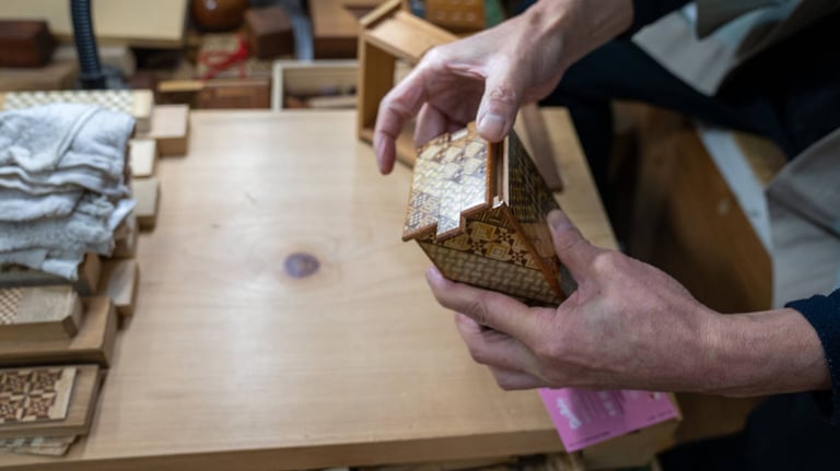 Karakuri puzzle boxes