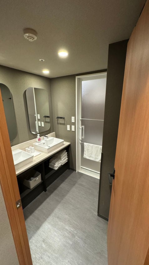 Two bedroom Japanese Suite main powder room