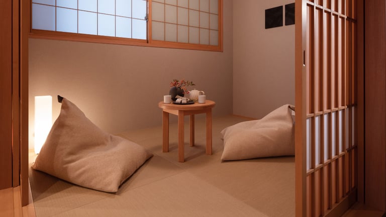 Two bedroom Japanese Suite Tatami Room 768x432