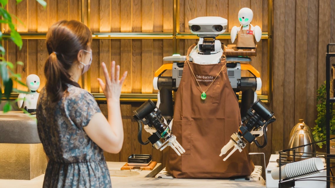Robot barrista