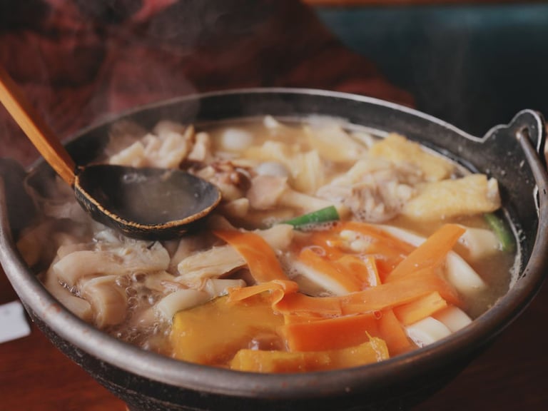 fuji kawaguchiko food 768x576