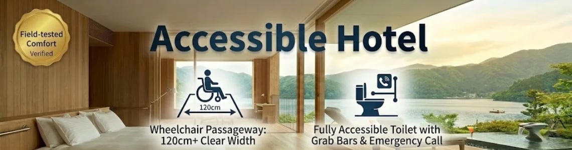 Flat travel accessible hotel desktop