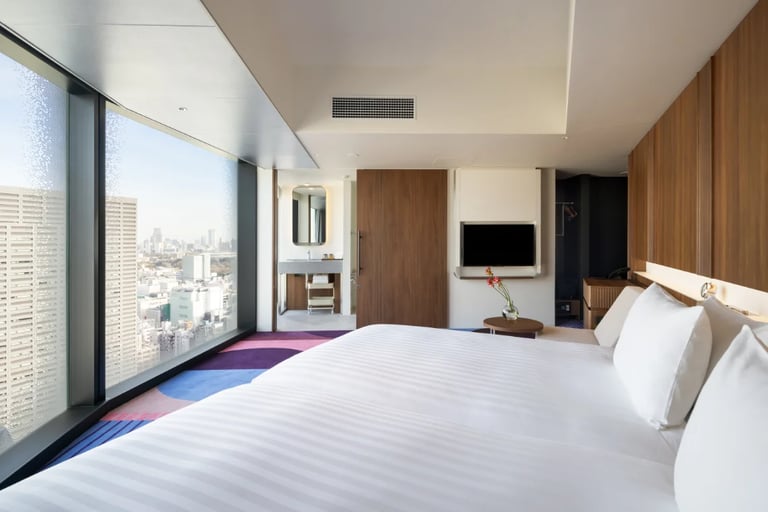 HOTEL GROOVE SHINJUKU Accessible Twin Day 768x512