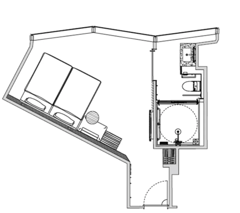 HOTEL GROOVE SHINJUKU Groove accessible twin 768x682