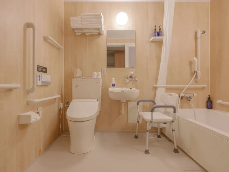 Wheelchair accessible room at Mimaru Kyoto Kawaramachi Gojo OMD36227 43s 1 768x576