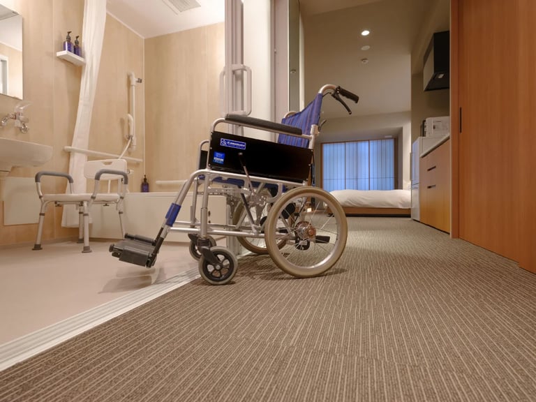 Wheelchair accessible room at Mimaru Kyoto Kawaramachi Gojo OMD36234 43s 1 768x576
