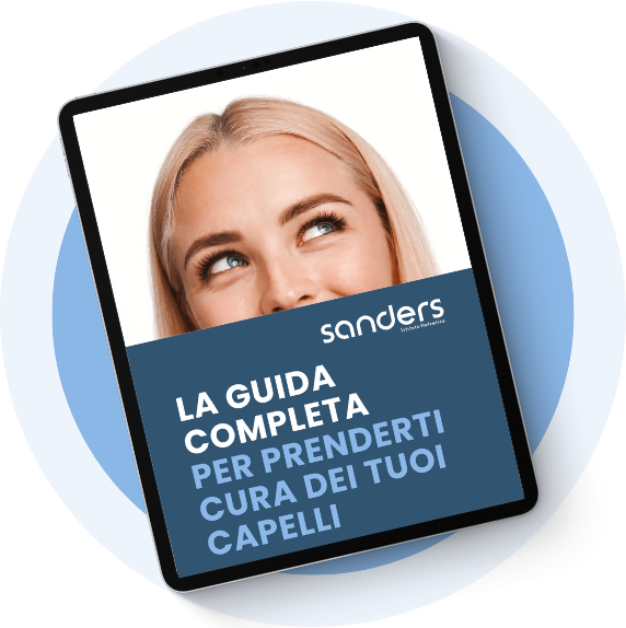 La Guida Sanders per il benessere e la cura dei capelli e del cuoio capelluto, dedicata alle donne