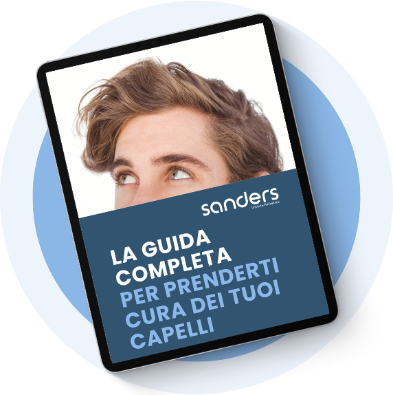 La Guida Sanders per il benessere e la cura dei capelli e del cuoio capelluto, dedicata agli uomini