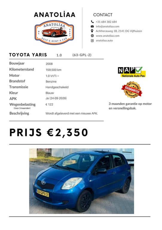 TOYOTA YARIS - Image 16