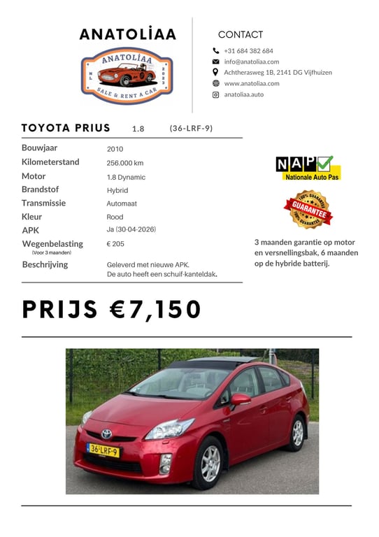 TOYOTA PRIUS - Image 19