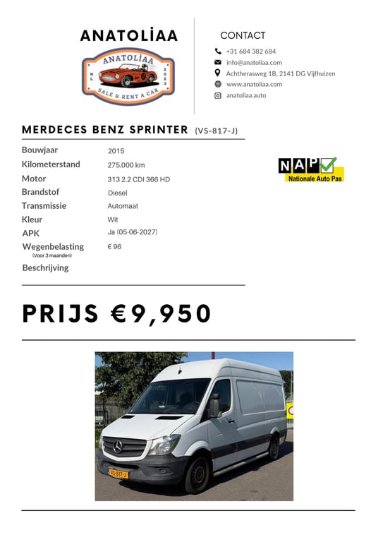 MERDECES BENZ SPRINTER - Image 16