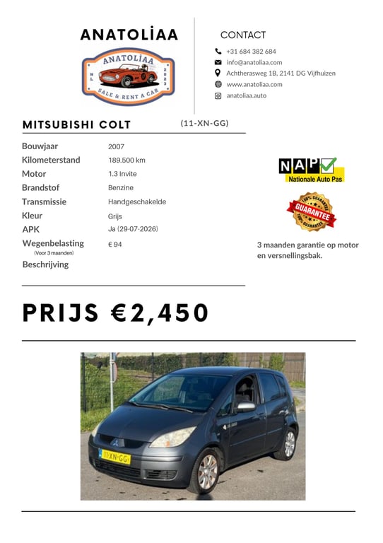 MITSUBISHI COLT - Image 14