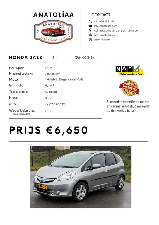 HONDA JAZZ - Image 30