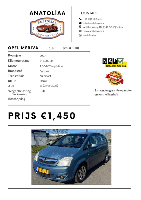 OPEL MERIVA - Image 20