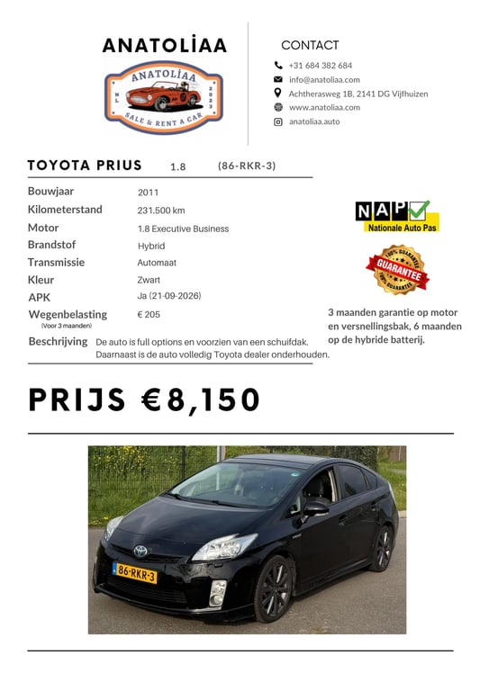 TOYOTA PRIUS - Image 16